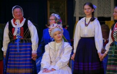Widowisko obrzędowe "Od kołyski aż po gr&oacute;b" (16 października 2024) 33