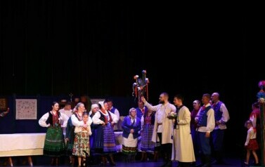 Widowisko obrzędowe "Od kołyski aż po gr&oacute;b" (16 października 2024) 67