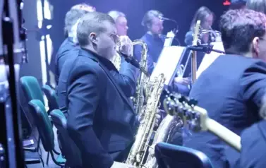 Koncert muzyki filmowej w wykonaniu Puławskiej Orkiestry Dętej i gości (30 listopada 2024) 46