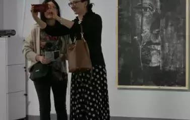 Wernisaż wystawy &bdquo;Rysowanie światłem&rdquo; - Kaja Kozon (28 lutego 2025) 26