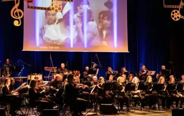Koncert na Dzień Kobiet - muzyka filmowa i nie tylko w wykonaniu Puławskiej Orkiestry Dętej i gości (8 marca 2025) 34