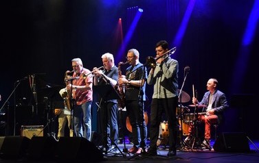 Koncert Kadry Międzynarodowych Warsztat&oacute;w Jazzowych sPOKo Jazz Puławy 2021 (11 lipca 2021) 