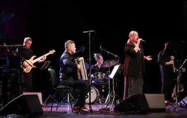 Puławski Festiwal Muzyczny &bdquo;Wszystkie Strony Świata&rdquo;. Koncert jazzowy: &bdquo;FACES OF HARMONY&rdquo; &amp; Dominika Ziemnicka &amp; The Groove Quintet (10 listopada 2025) 30