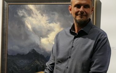 "Tatry nad Wisłą". Wernisaż wystawy malarstwa Bartka Leszczyny (27 sierpnia 2021) 