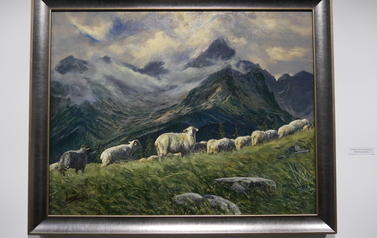 "Tatry nad Wisłą". Wernisaż wystawy malarstwa Bartka Leszczyny (27 sierpnia 2021) 