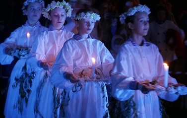 Pożegnanie Lata - Widowisko plenerowe "Sob&oacute;tki" w wykonaniu ZPiT "Powiśle" (5 września 2021)   