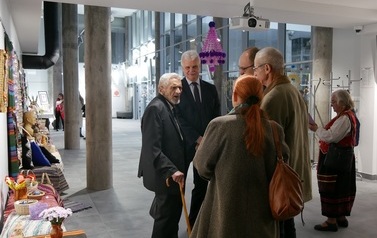 Wernisaż wystawy Artystyczna Tw&oacute;rczość Wsi (10 października 2021) 