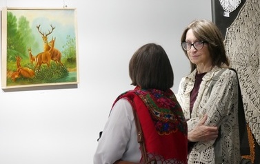 Wernisaż wystawy Artystyczna Tw&oacute;rczość Wsi (10 października 2021)