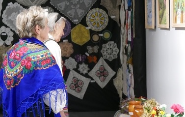 Wernisaż wystawy Artystyczna Tw&oacute;rczość Wsi (10 października 2021) 