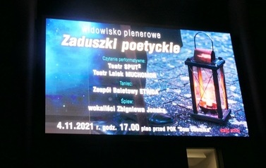 Zaduszki poetyckie (4 listopada 2021) 