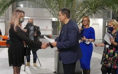 Przegląd Puławskiego Środowiska Artystycznego 2021 - wernisaż (5 listopada 2021) 