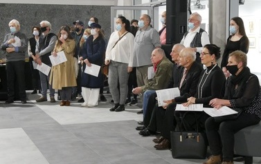 Przegląd Puławskiego Środowiska Artystycznego 2021 - wernisaż (5 listopada 2021)