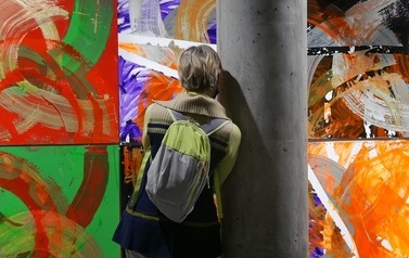 Wernisaż wystawy HopWart_GorącyDizajn_&amp;_ Promenada_SiteSpecific Ewy Markiewicz-Adamczewskiej (7 stycznia 2022) 