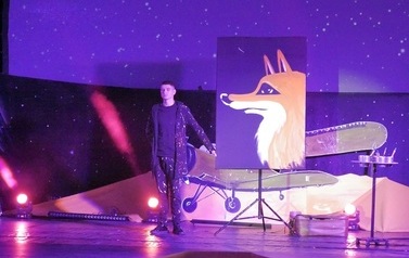 "Mały Książę" - piaskowy spektakl Tetiany Galitsyny (20 kwietnia 2022)