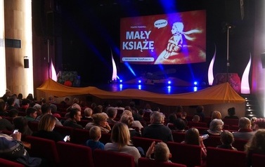 "Mały Książę" - piaskowy spektakl Tetiany Galitsyny (20 kwietnia 2022)
