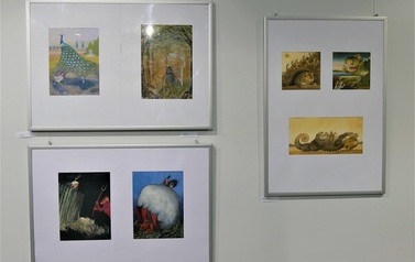 Wernisaż wystawy &bdquo;Bajki, baśnie i legendy polskie&rdquo; ze zbior&oacute;w BWA Galerii Zamojskiej (22 kwietnia 2022) 