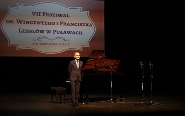 VII Festiwal im. Wincentego i Franciszka Lessl&oacute;w - Recital fortepianowy Rafała Mokrzyckiego (8 września 2022) 1