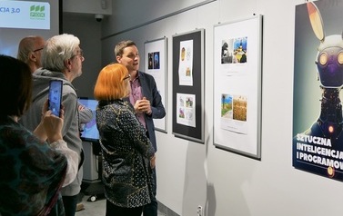  Wernisaż wystawy ART.LAB - cyfrowe formy ekspresji (23 października 2022) 16