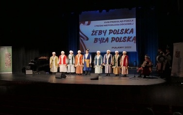 Przesłuchania uczestnik&oacute;w XVIII Przeglądu Poezji i Pieśni Niepodległościowej Żeby Polska była Polską... (25 i 27 października 2022) 2