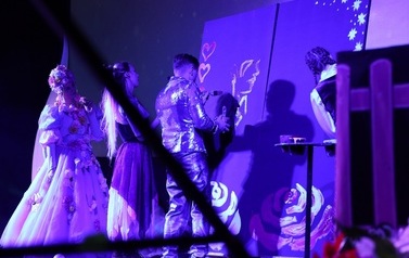 Teatr Piasku Tetiany Galitsyny - Kr&oacute;lowa Śniegu (17 lutego 2023) 4