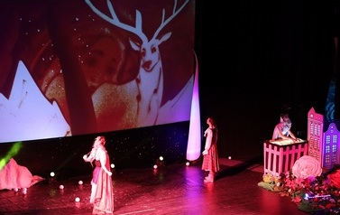 Teatr Piasku Tetiany Galitsyny - Kr&oacute;lowa Śniegu (17 lutego 2023) 9