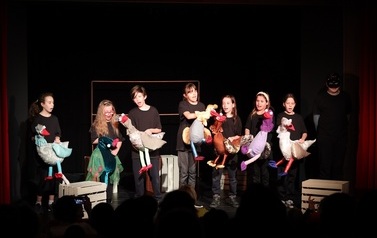 Premiera spektaklu "Dzi&oacute;b w dzi&oacute;b" Teatru Lalek Muchomor (26 marca 2023) 3