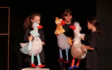 Premiera spektaklu "Dzi&oacute;b w dzi&oacute;b" Teatru Lalek Muchomor (26 marca 2023) 5