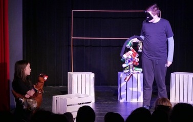 Premiera spektaklu "Dzi&oacute;b w dzi&oacute;b" Teatru Lalek Muchomor (26 marca 2023) 18