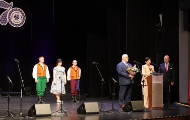 Gala Jubileuszowa 70-lecia Zespołu Pieśni i Tańca "Powiśle" im. Kazimiery Walczak "Mamci" (27 maja 2023) 16