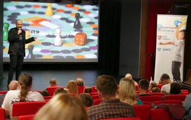 Świat gier - spotkanie Uniwersytetu Dziecięcego UMCS (14 października 2023) 22