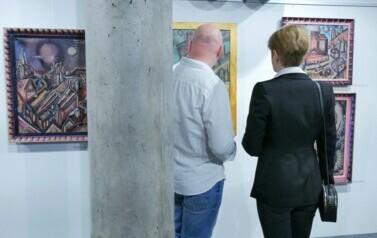 Jan Michalak, Paweł Maj &bdquo;Malarstwo&rdquo; - wernisaż wystawy (23 lutego 2024) 19