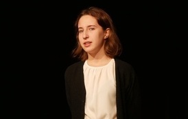 Eliminacje powiatowe do 25. Jesiennego Konkursu Recytatorskiego "Śmiechem-żartem" (15 listopada 2021)