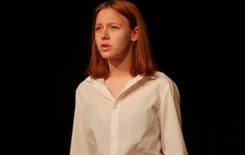 Eliminacje powiatowe do 25. Jesiennego Konkursu Recytatorskiego "Śmiechem-żartem" (15 listopada 2021) 