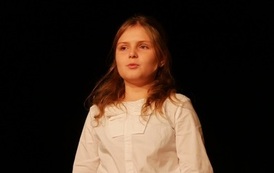 Eliminacje powiatowe do 25. Jesiennego Konkursu Recytatorskiego "Śmiechem-żartem" (15 listopada 2021) 