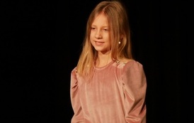 Eliminacje powiatowe do 25. Jesiennego Konkursu Recytatorskiego "Śmiechem-żartem" (15 listopada 2021) 