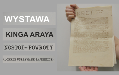 Zdjęcie do Kinga Araya - wystawa Nostoi-Powroty (Dobrze Utrzymane Tajemnice)