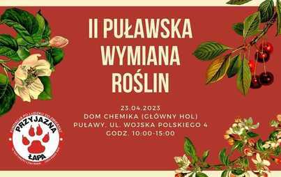 Zdjęcie do Puławska Wymiana Roślin