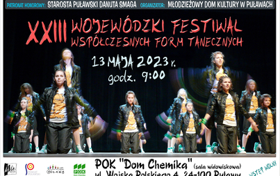 Zdjęcie do Wojew&oacute;dzki Festiwal Wsp&oacute;łczesnych Form Tanecznych 2023