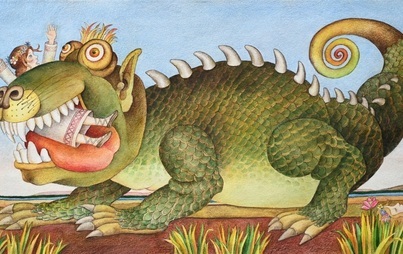 Zdjęcie do &bdquo;Bajki, baśnie i legendy polskie&rdquo;. Wystawa ilustracji ze zbior&oacute;w Biura Wystaw Artystycznych Galerii Zamojskiej