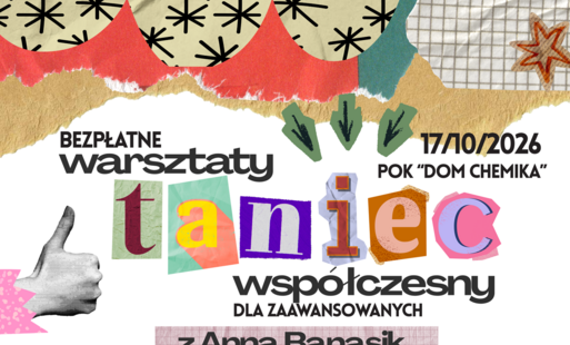 Zdjęcie do Warsztaty tańca wsp&oacute;łczesnego z Anną Banasik